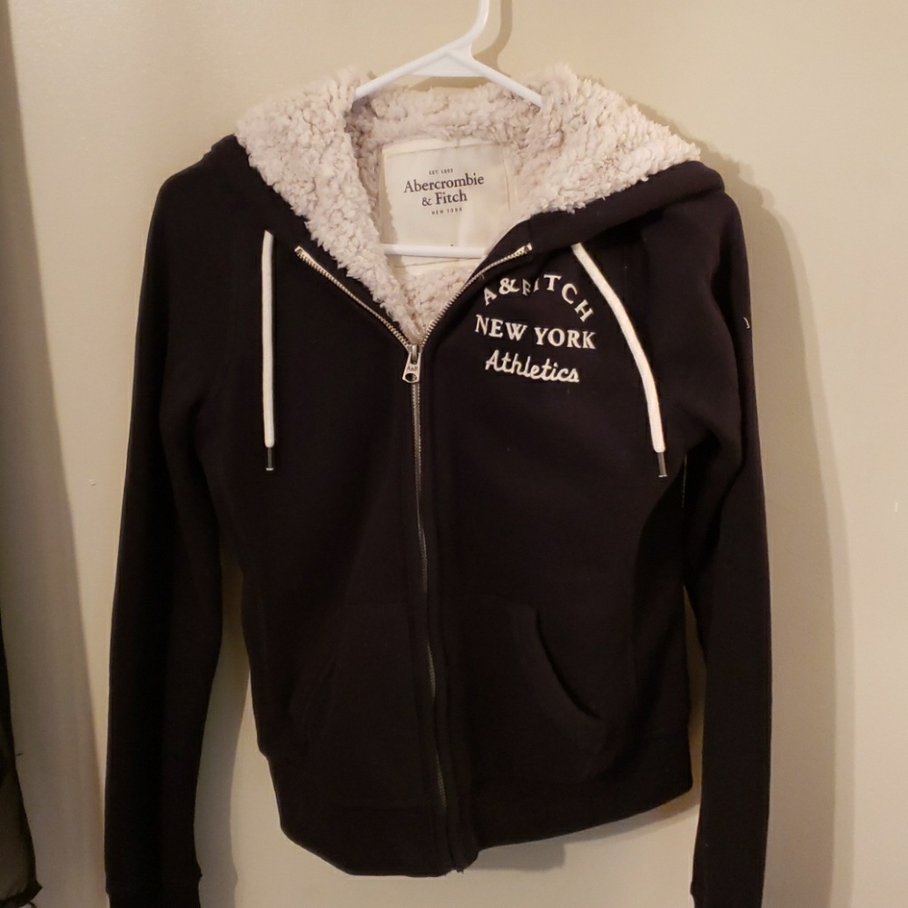 Abercrombie & Fitch sherpa hoodie s